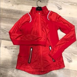 Lululemon red jacket size 6